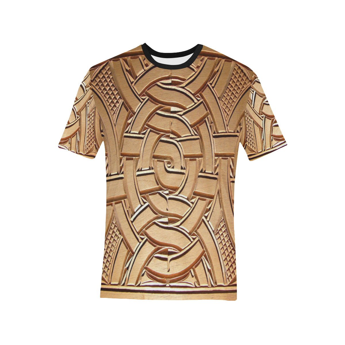 TEMBE ART WOOD Men's All Over Print T-Shirt