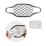 EXCELLENGE BLACC Mouth Mask in One Piece (2 Filters Included)