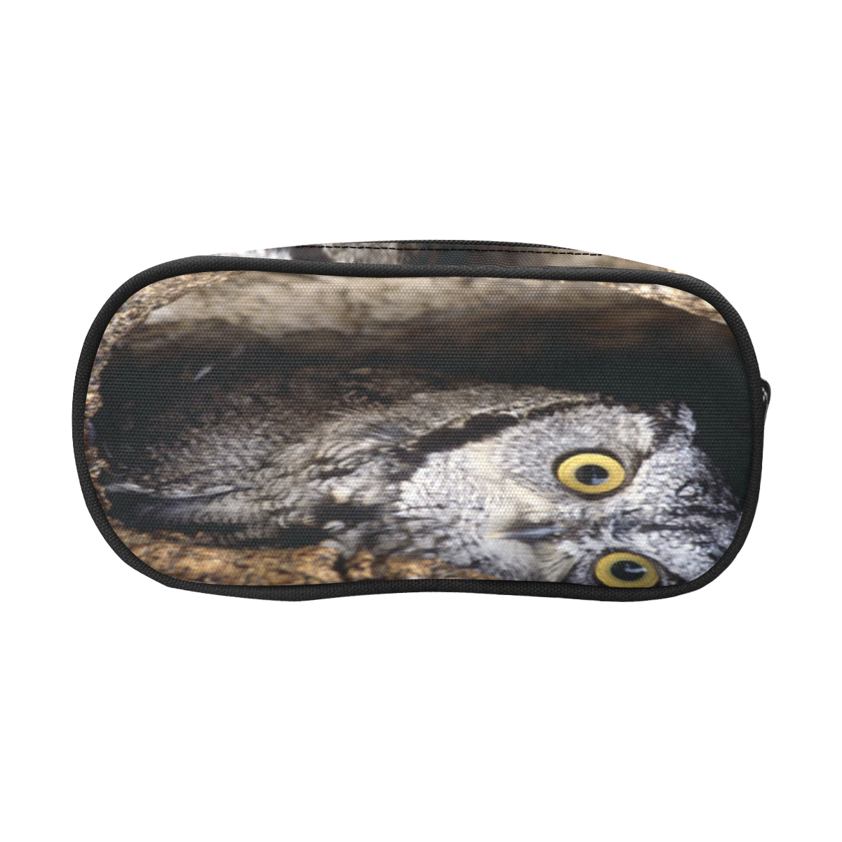OWL IN HOLE Pencil Pouch/Large