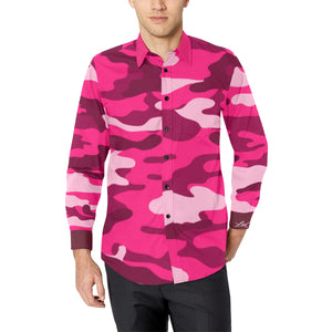 CAMOUFLAGE Casual Dress Shirt
