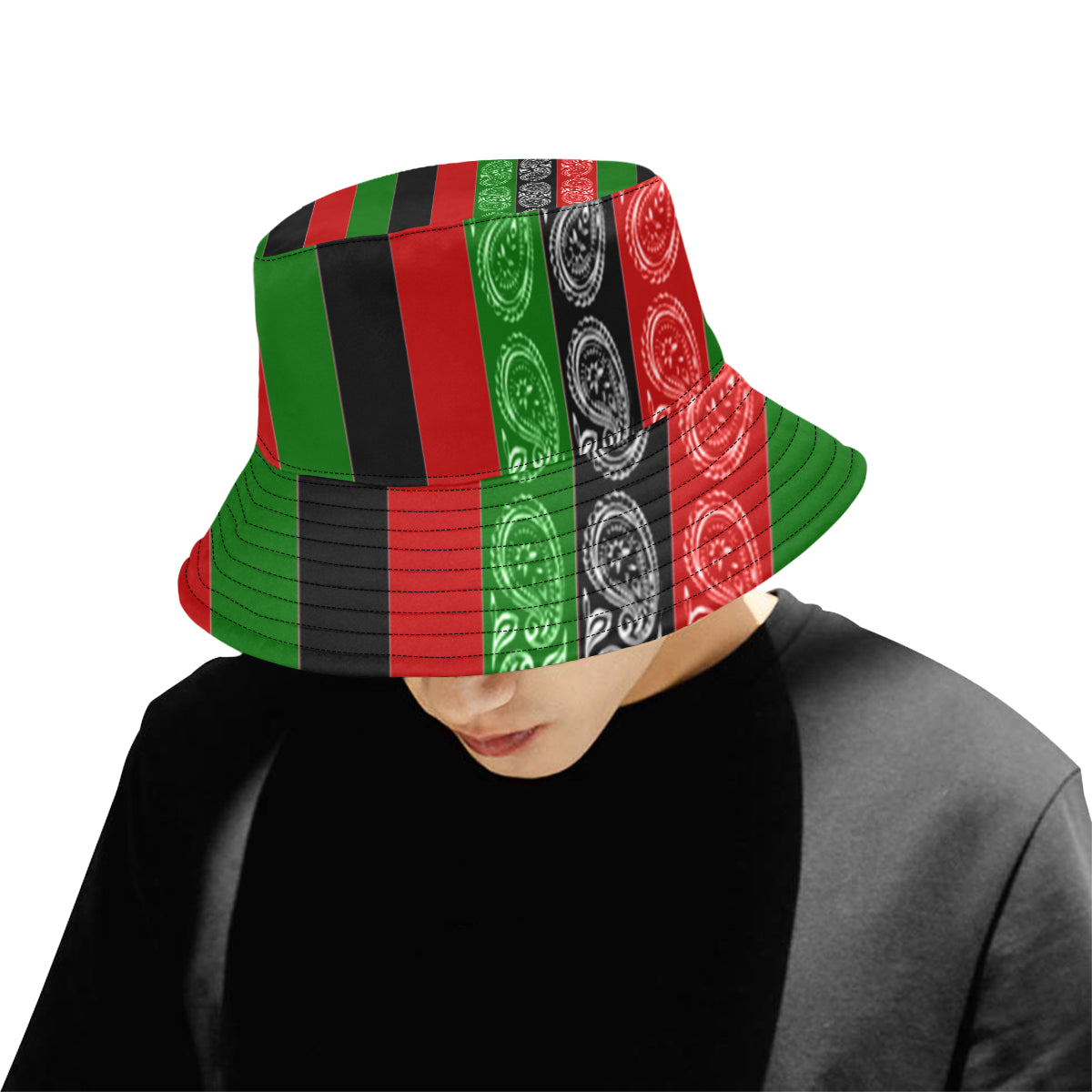 RBG FLAG All Over Print Bucket Hat for Men