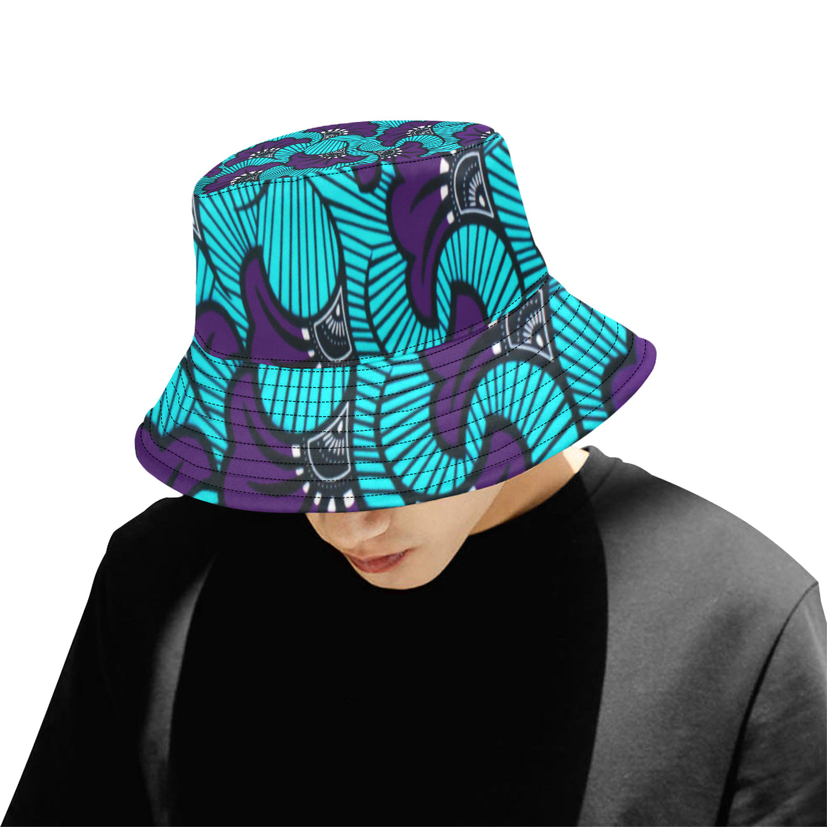 AFRIKA FLOWER All Over Print Bucket Hat