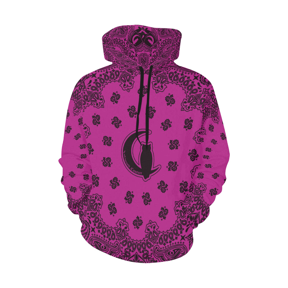 BANDANA GRAPE All Over Print Hoodie for Men