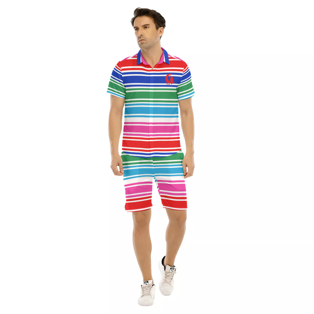 CHUCCY BACC Men's Short Sleeve Shirt Sets