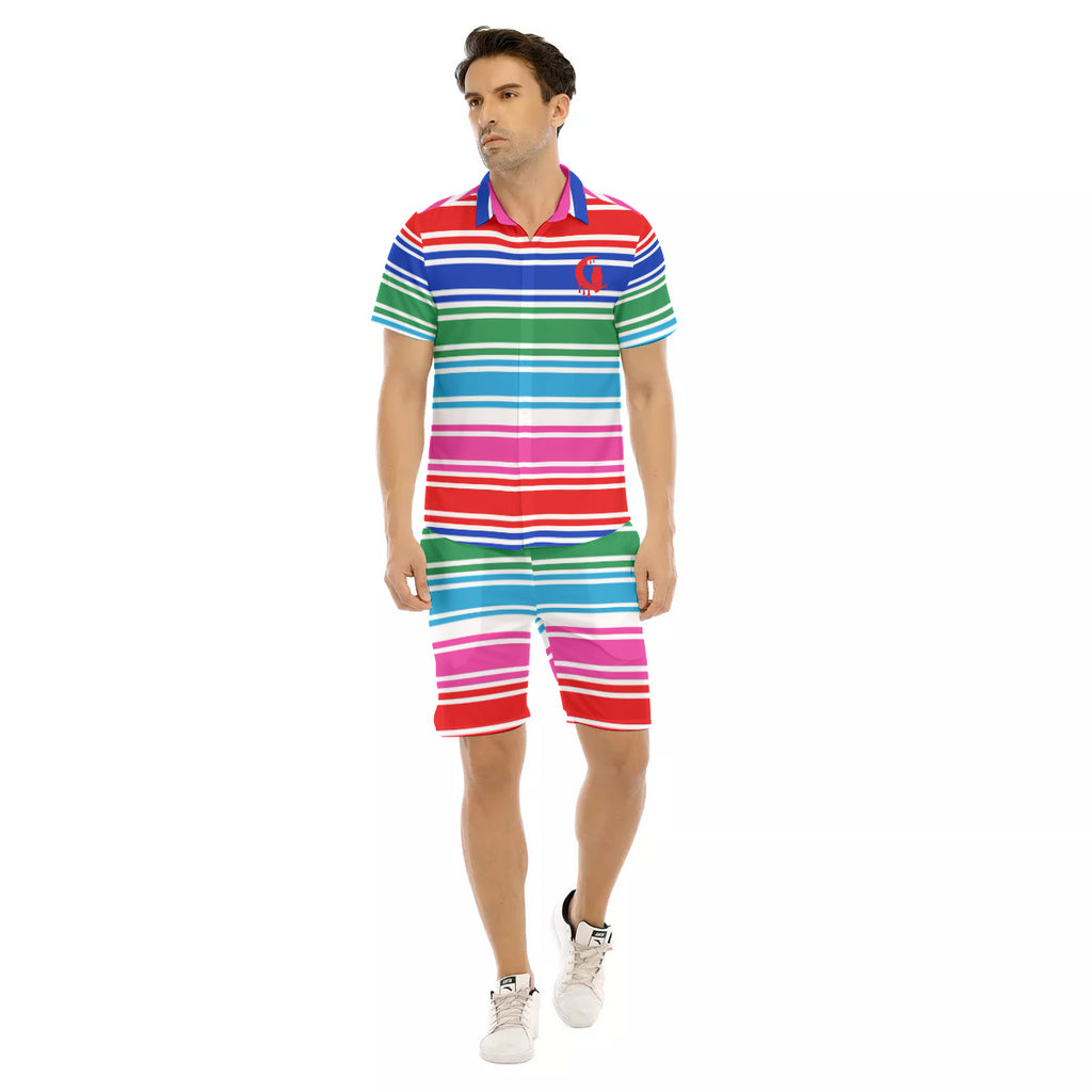 CHUCCY BACC Men's Short Sleeve Shirt Sets