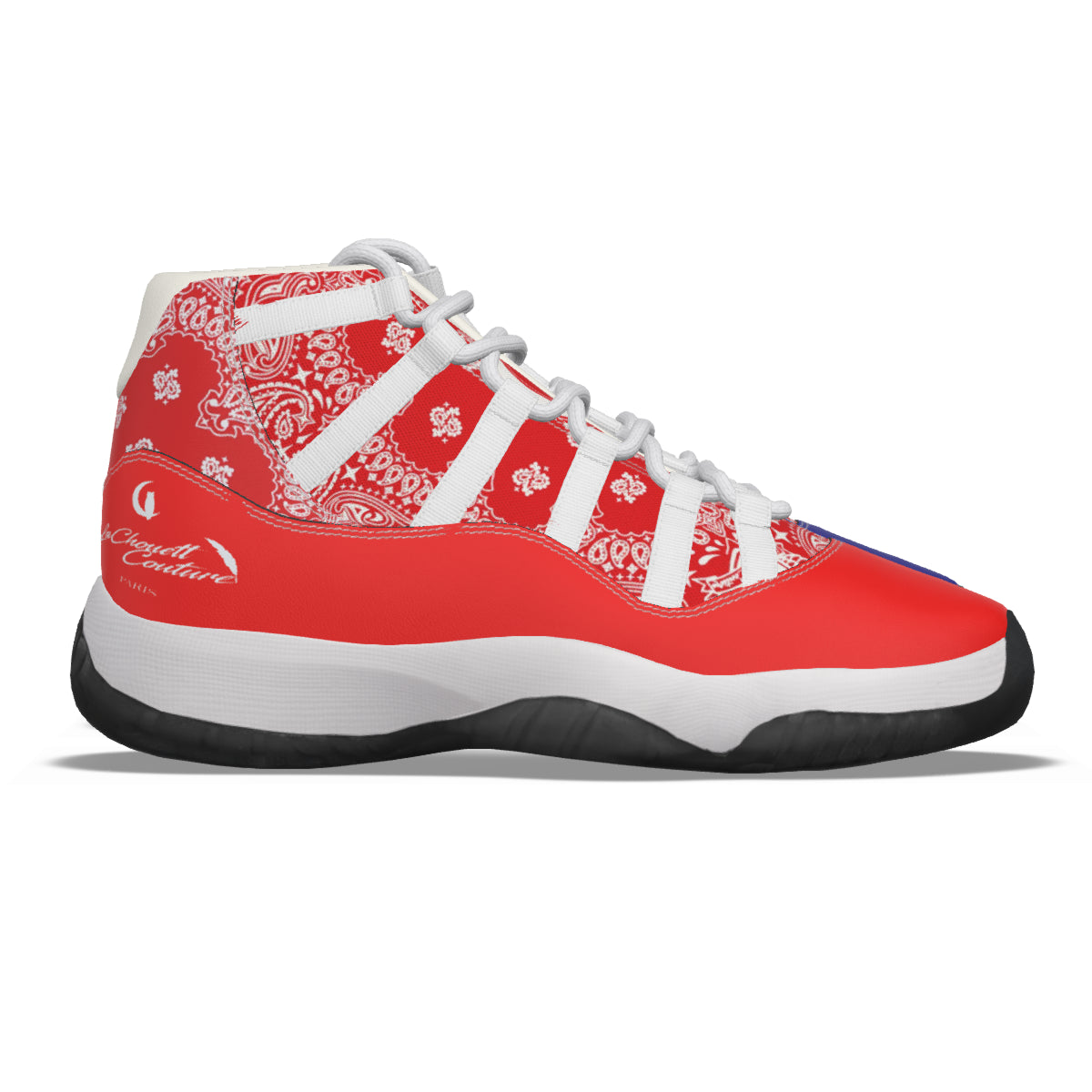 BANDANA UNITY Men's High Top Basketball Shoes