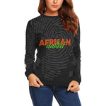 AFRICAN UNITED Crewneck Sweatshirt for Women