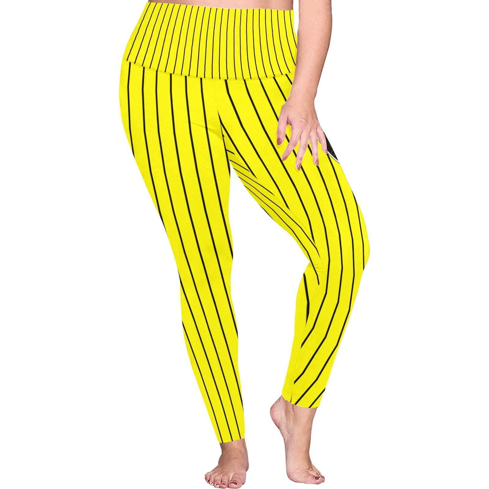 EAZY-E RUTHLESS Plus Size High Waist Leggings