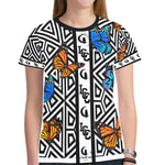 BUTTERFLY New All Over Print T-shirt for Women