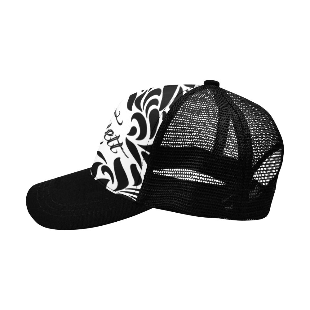 GORGIOUS LEAF WHT Trucker Cap E