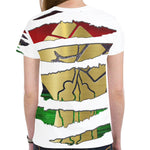 RBG ANKH RIPPED T-shirt for Women