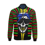 RBG C SKULL All Over Print Bomber Jacket for Men