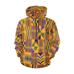 KENTE ATEF All Over Print Hoodie for Women (USA Size)