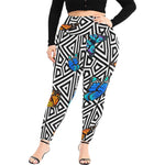 BUTTERFLY LCC Plus Size High Waist Leggings