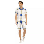 BLUE ROSES OWL Men's Short Sleeve Shirt Sets