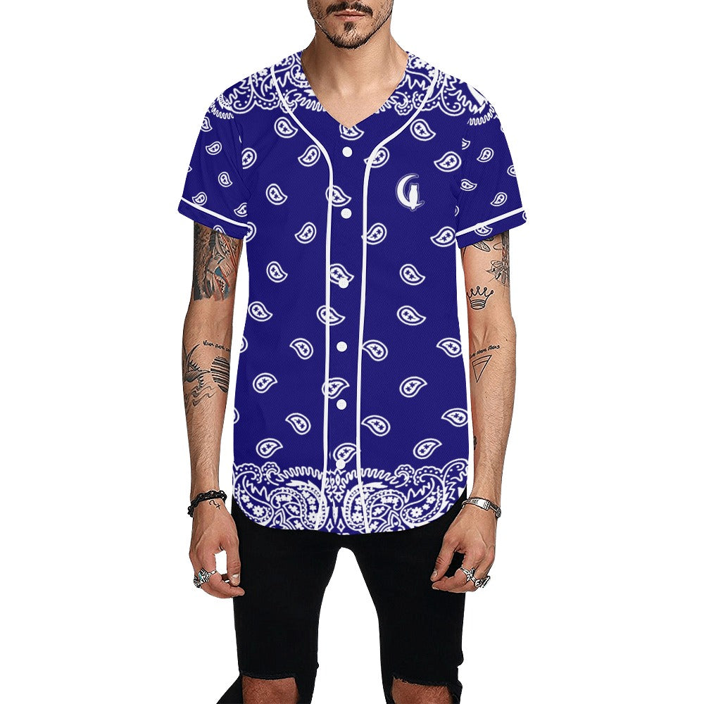 BANDANA FULLY Baseball Jersey for Men