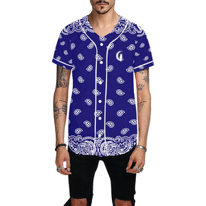 BANDANA FULLY Baseball Jersey for Men