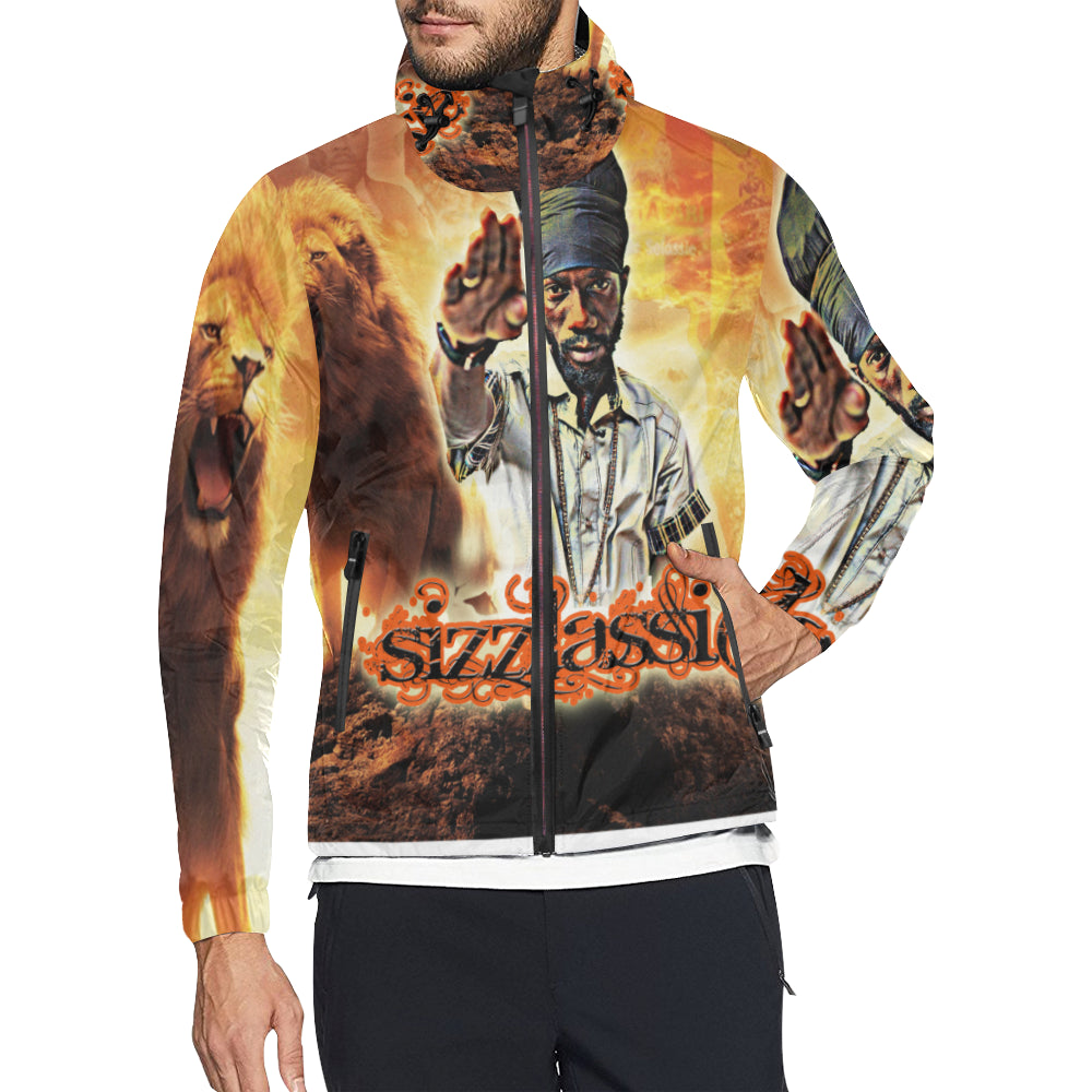 SIZZLASSIE I All Over Print Windbreaker for Unisex