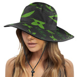 GET HIGHER Wide Brim Bucket Hat