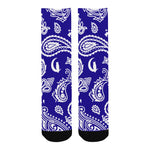 BANDANA PAISLEY Men's Custom Socks