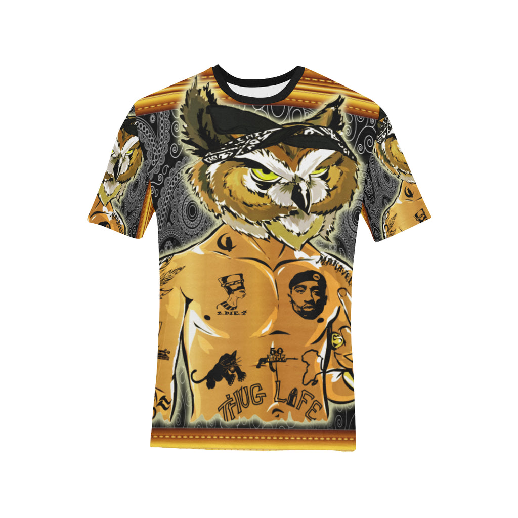 2PAC CHOUETT Men's All Over Print T-Shirt