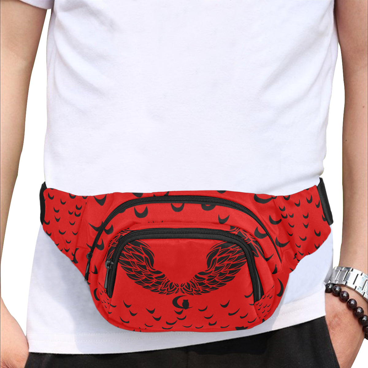 LCC WINGZ RED Fanny Pack/Small (Model 1677)