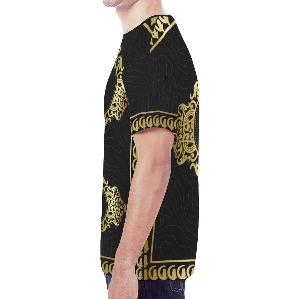 PRIVILEGE BLACC New All Over Print T-shirt for Men