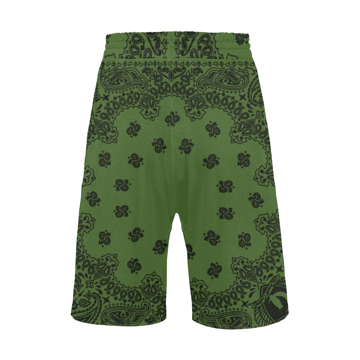 BANDANA KAKI Men's All Over Print Casual Shorts)