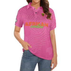 AFRICAN UNITED Print Polo Shirt