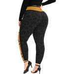 JAGUAR SKIN LCC Plus Size High Waist Leggings