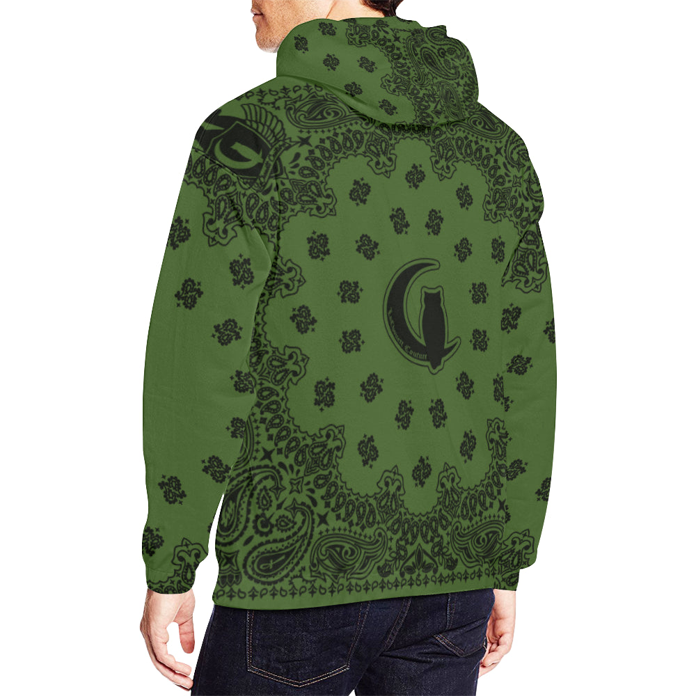 BANDANA KAKI All Over Print Hoodie for Men