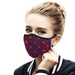 WEEDY RED Mouth Mask in One Piece (2 Filters Included)