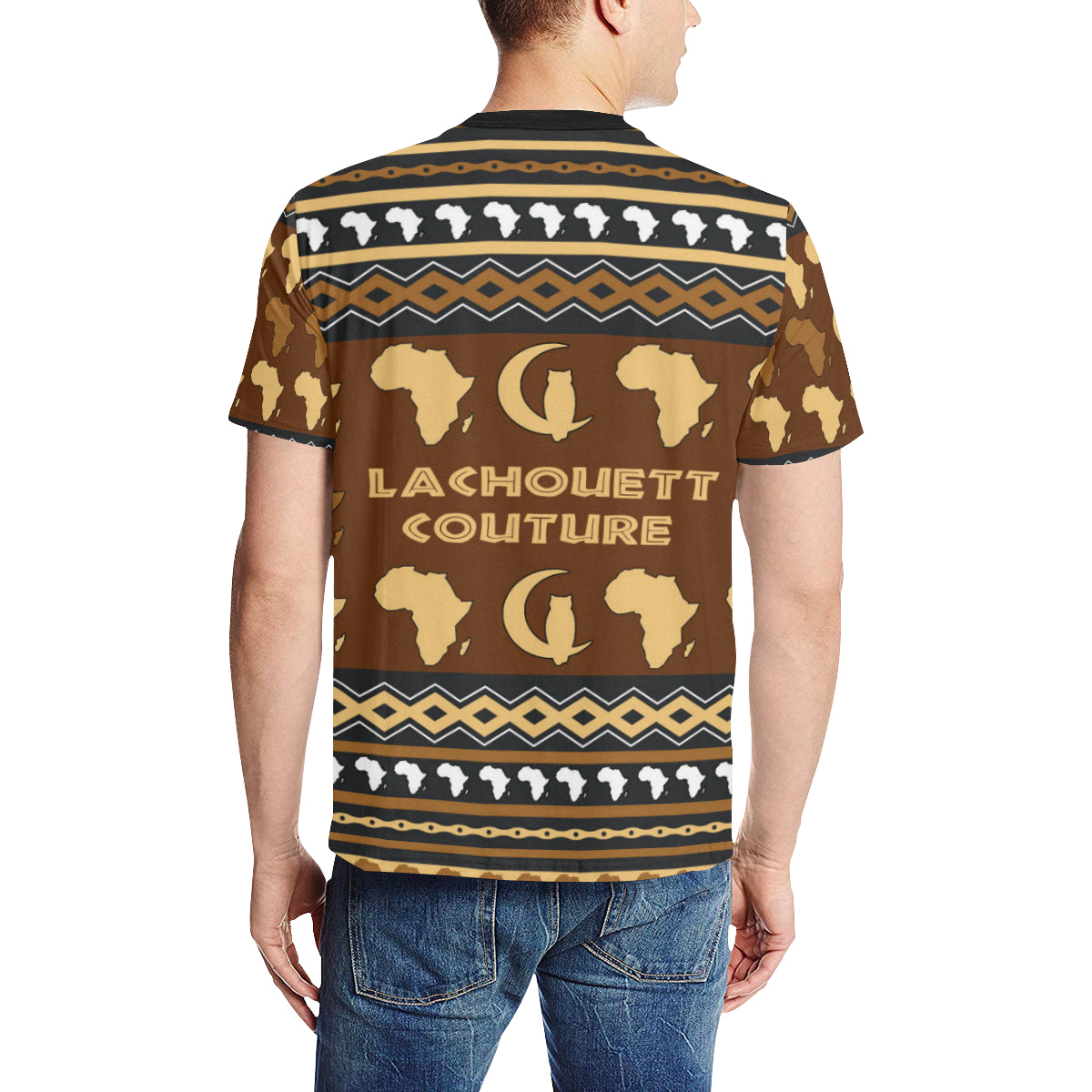 AFRIKA ORNEMENT Men's All Over Print T-Shirt