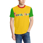 REVOLUTION RGG Men's All Over Print T-Shirt (Solid Color Neck) (Model T63)