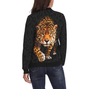 JAGUAR All Over Print Bomber Jacket for Women