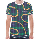PLAID IN GOLD New All Over Print T-shirt for Men