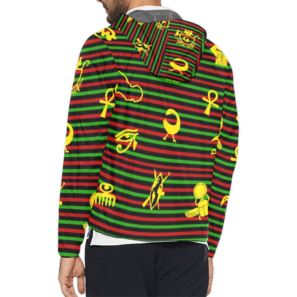 RBG KEMET Unisex All Over Print Windbreaker