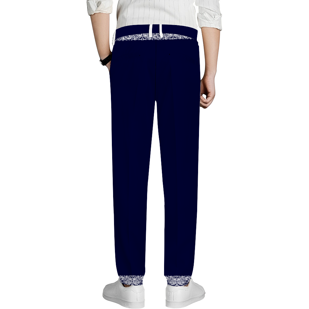 BANDANA NAVY Unisex Suit Pants