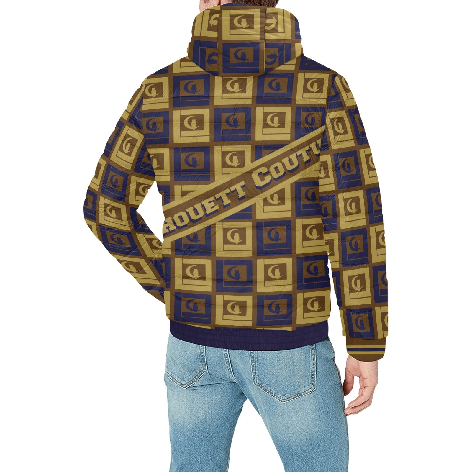 LCC VINTAGE Men's Padded Hooded Jacket