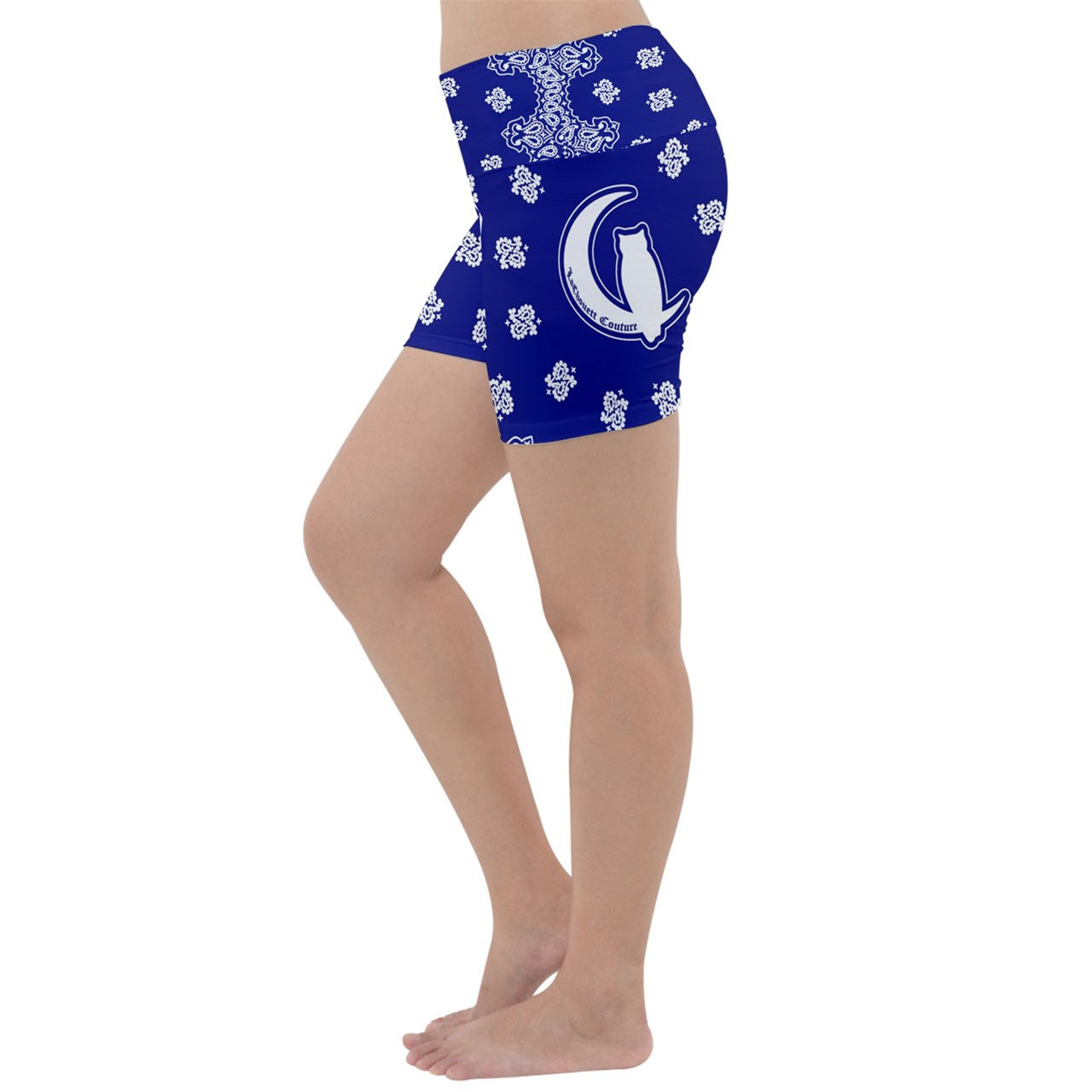 BANDANA Cs'UP Lightweight Velour Yoga Shorts