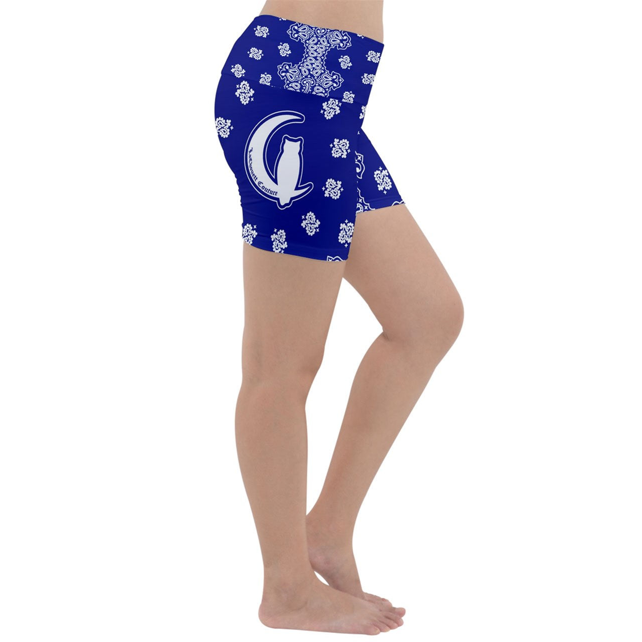 BANDANA Cs'UP Lightweight Velour Yoga Shorts