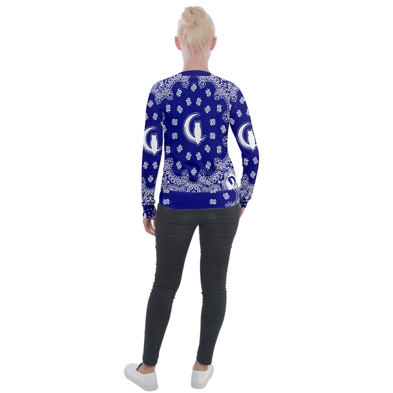 BANDANA Cs'UP Velvet Zip Up Jacket