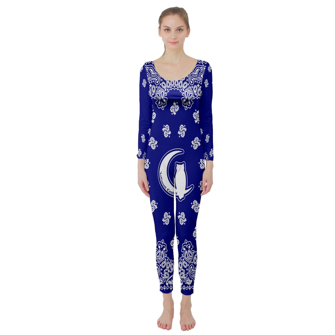 Bandana Cs'up Long Sleeve Catsuit