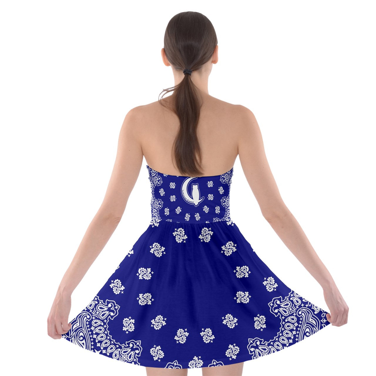 Bandana Cs'up Strapless Bra Top Dress