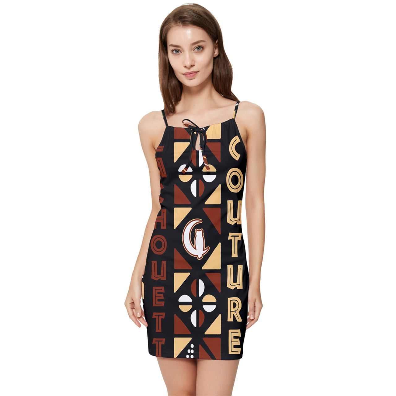 BOGOLAN STYLE Summer Tie Front Dress