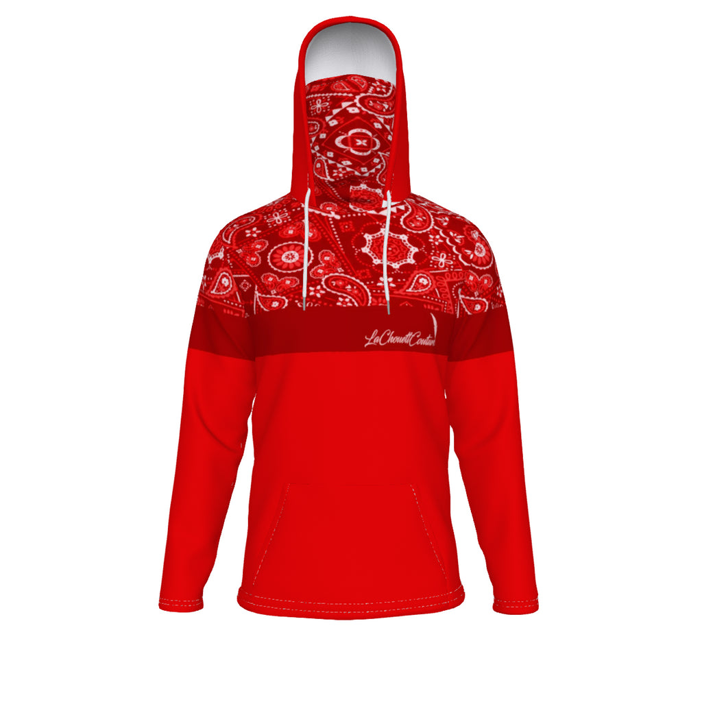 BANDANA VIRAL Bs'UP Unisex Pullover Hoodie With Mask