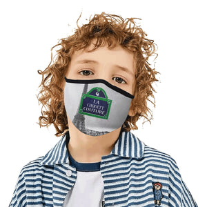 RUE DE PARIS Mouth Mask in One Piece (2 Filters Included)