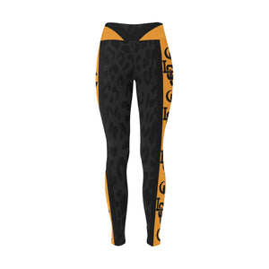 JAGUAR SKIN LCC Big Size Workout Leggings