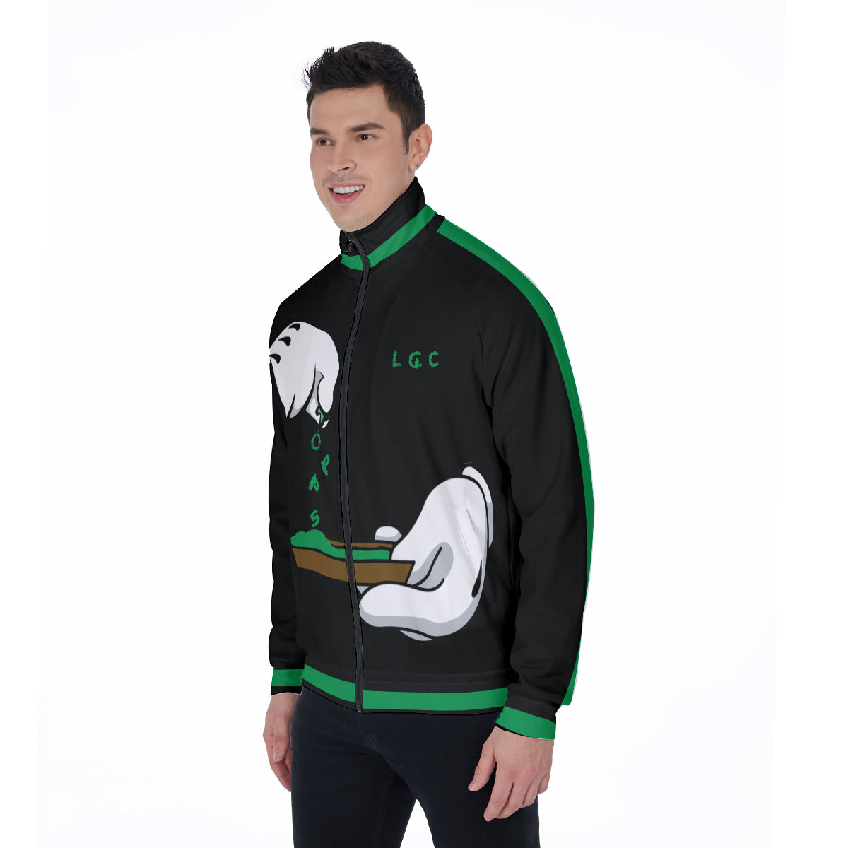 BURN THE OPPS Stand Collar Jacket