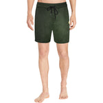 LUXURY KAKI GANG Men's Mid-Length Swim Shorts (Model L39)